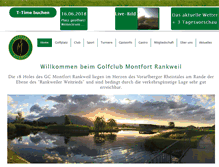 Tablet Screenshot of golfclub-montfort.com